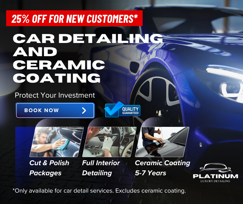Car detailing and ceramic coating ad